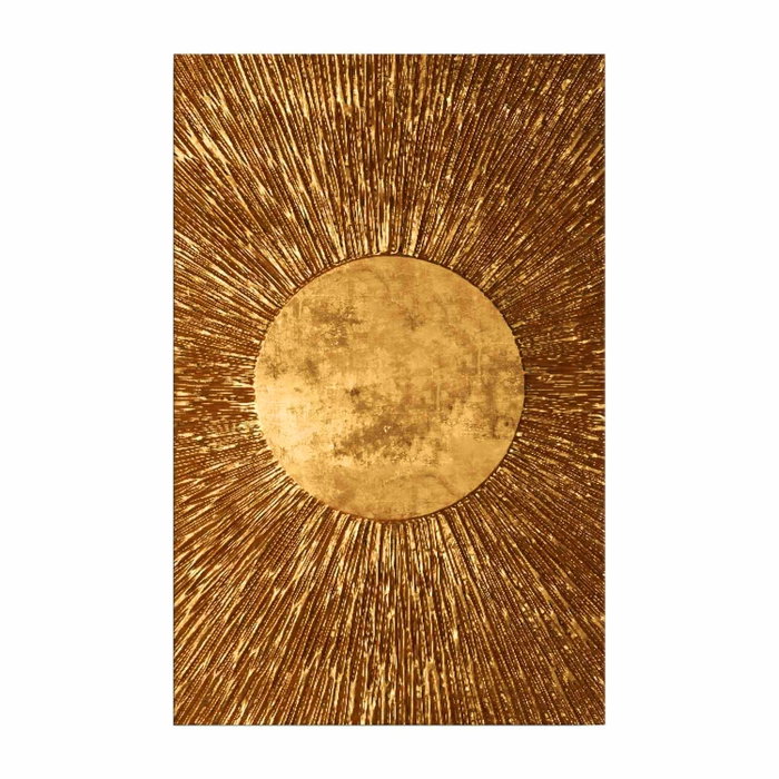 Wallity Lienzo Decorativo Dorado 45 x 70 cm